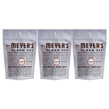 Mrs. Meyer's® Automatic Dish Detergent, Lavender, 12.7 Oz Pack, 20-pack, 6 Packs-carton freeshipping - TVN Wholesale